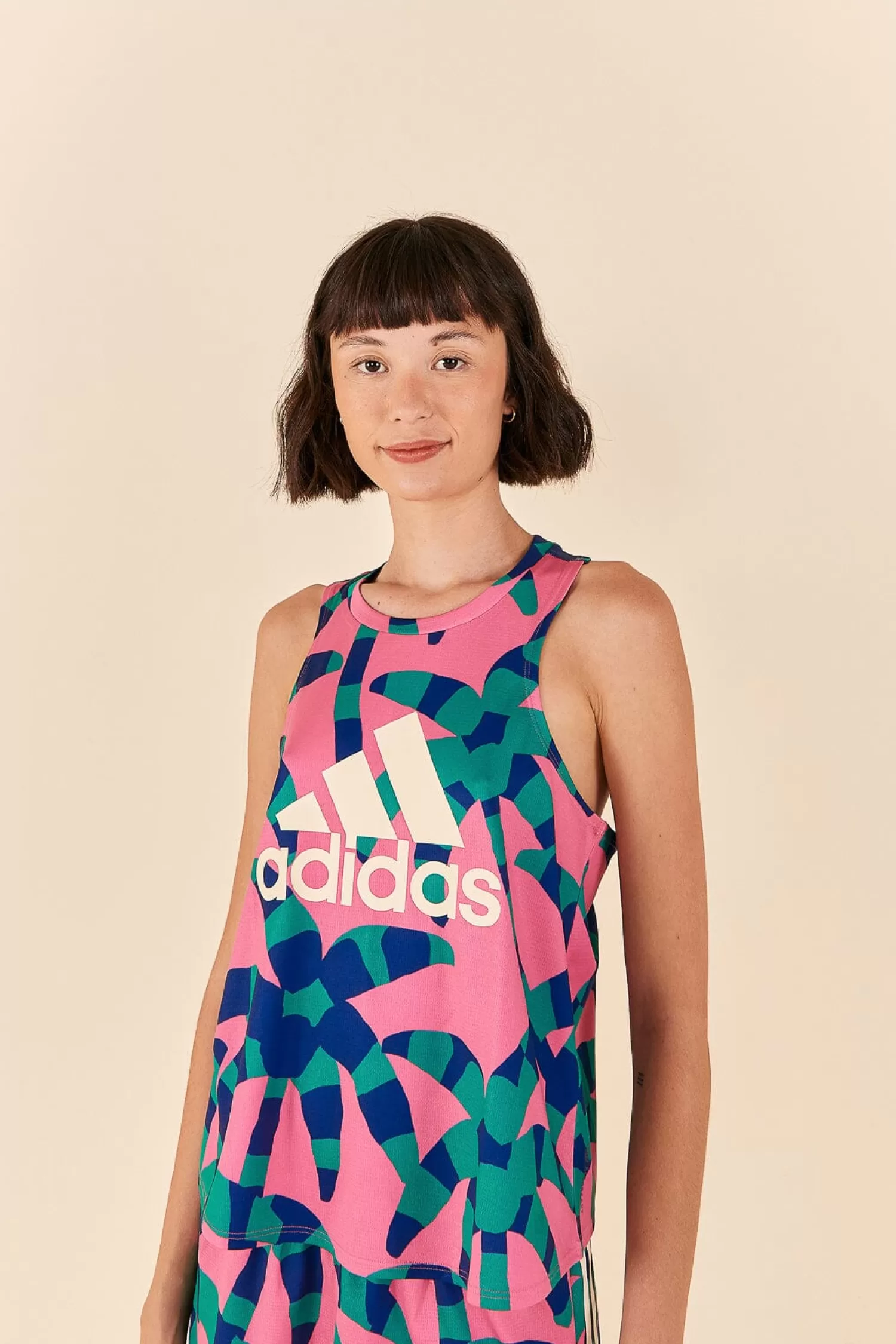 FARM Rio Adidas | Crop Tops^ ADIDAS FARM TANK TOP GREEN