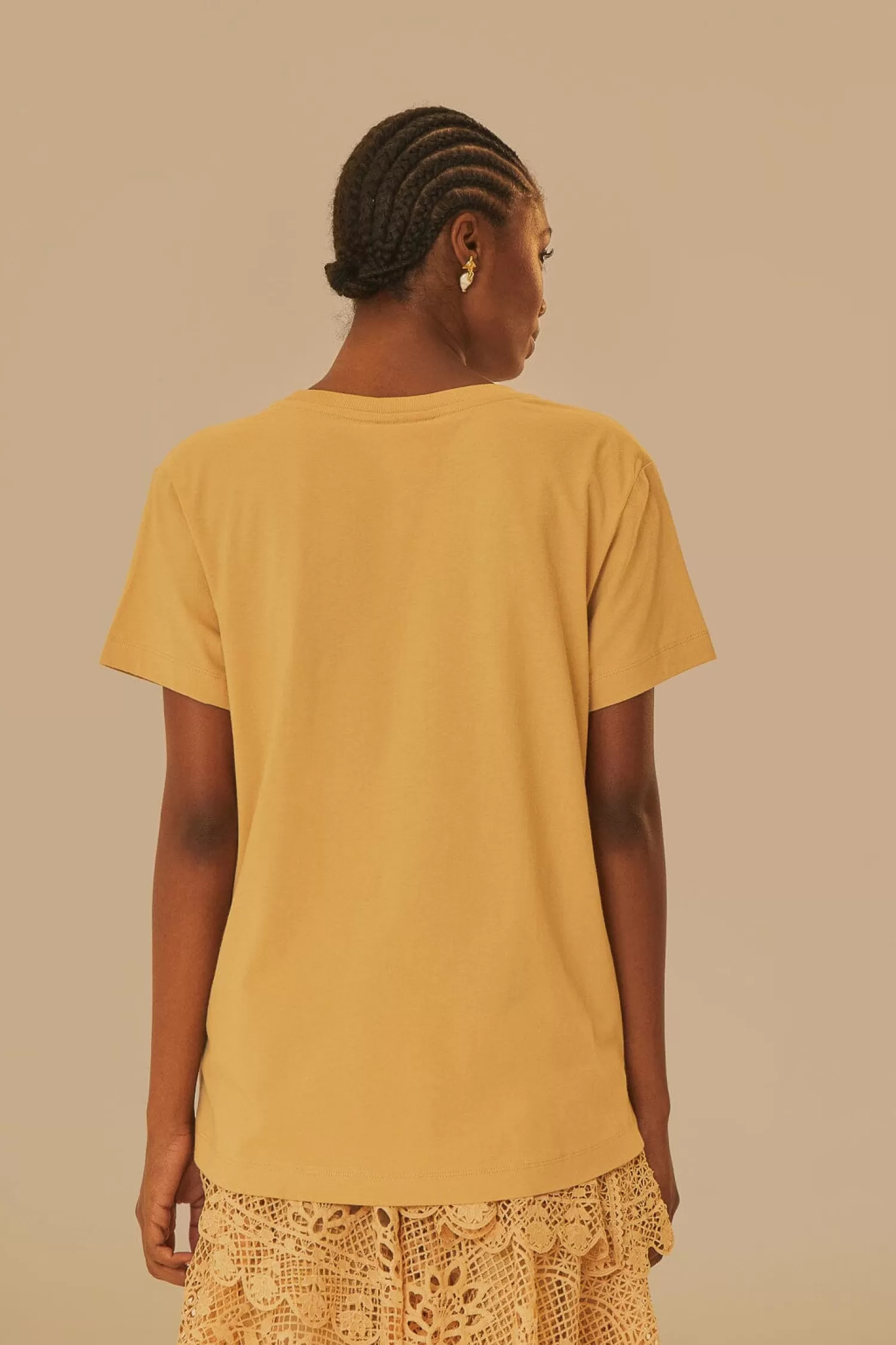 FARM Rio T-shirts^ AMAZONIA CORACAO E O NORTE FIT T-SHIRT