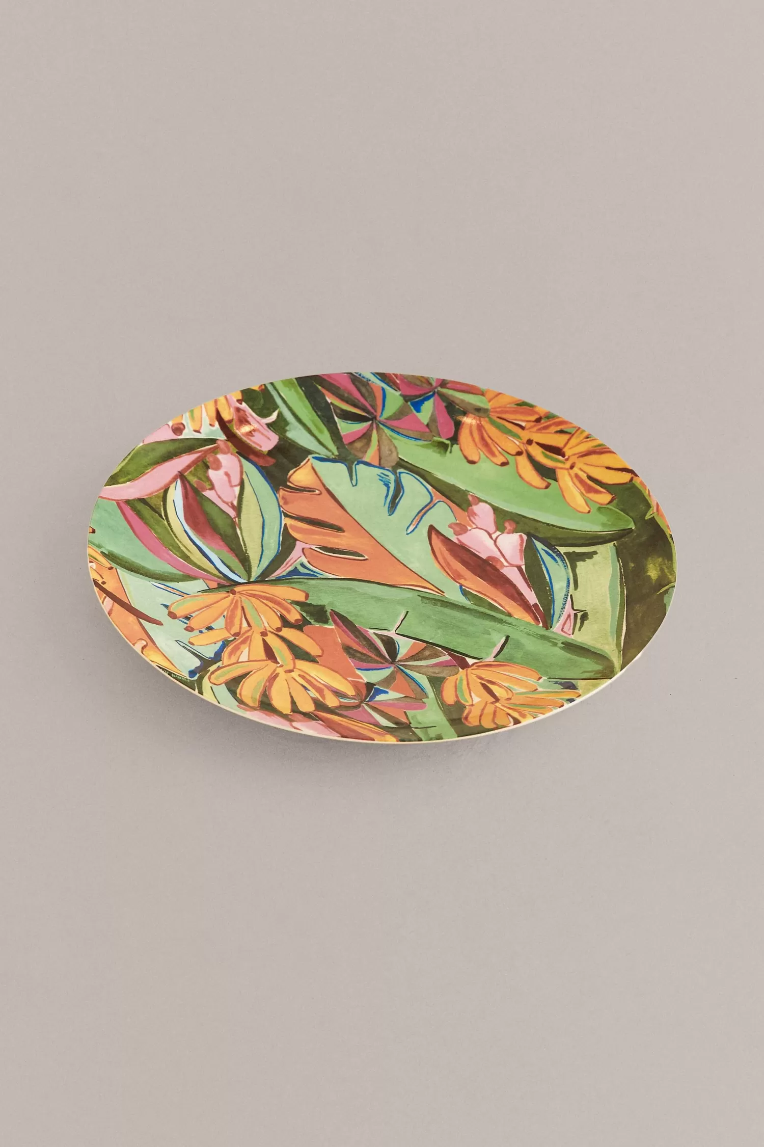 FARM Rio Gifts^ BANANA FOLIAGE JOY A LA CARTE PLATES