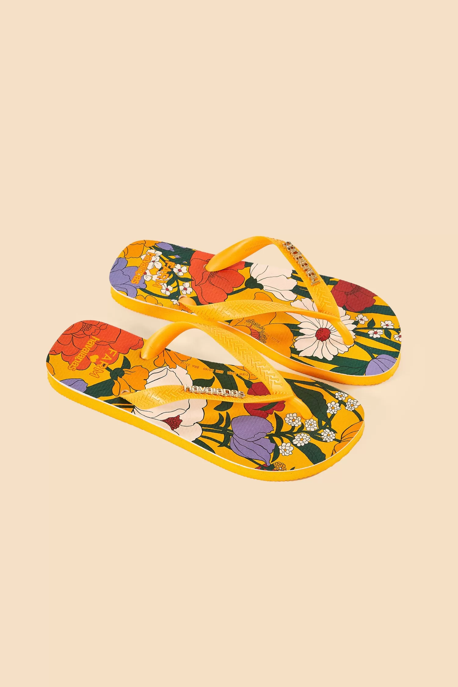 FARM Rio Havaianas | Sandals^ BUCOLIC FLORAL HAVAIANAS SANDALS