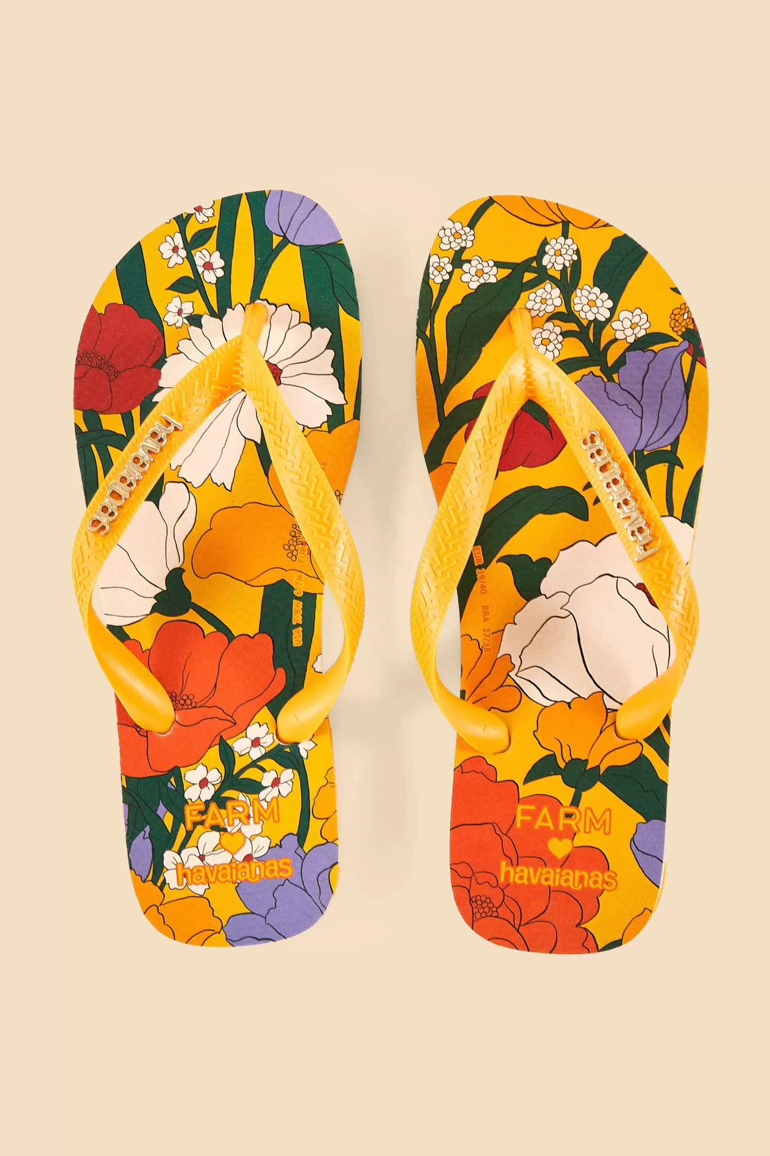 FARM Rio Havaianas | Sandals^ BUCOLIC FLORAL HAVAIANAS SANDALS