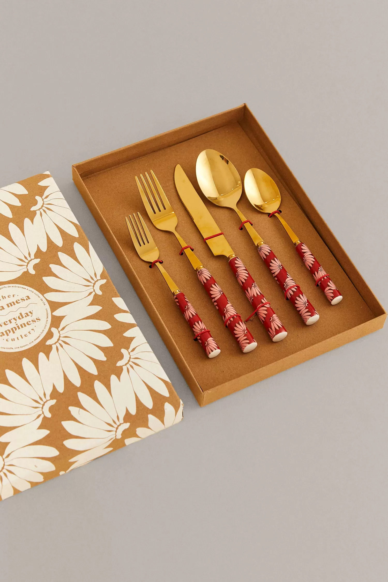 FARM Rio Gifts^ COPABANANA EVERYDAY HAPPINESS CUTLERY