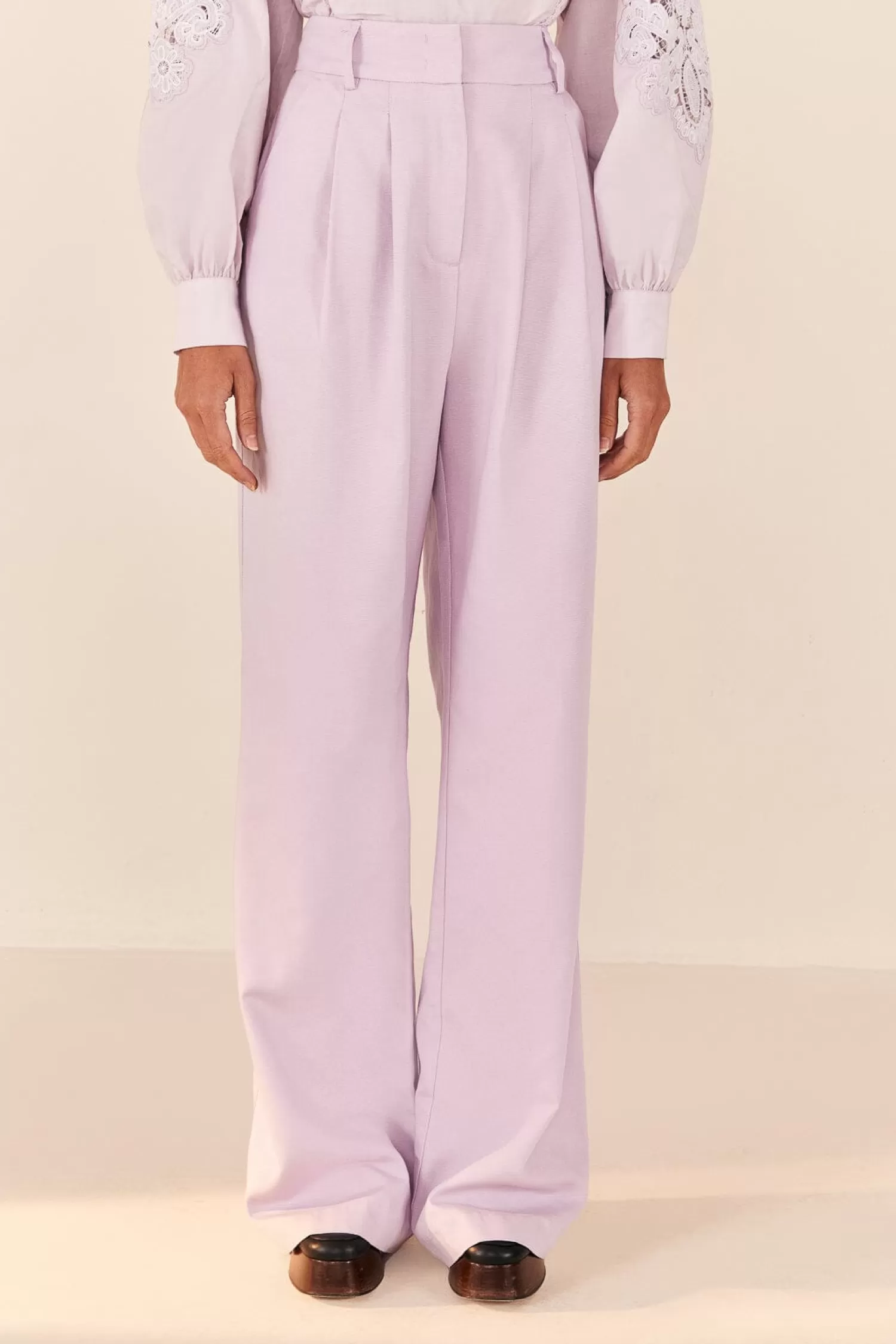 FARM Rio Pants^ LILAC LOW WAISTED PANTS