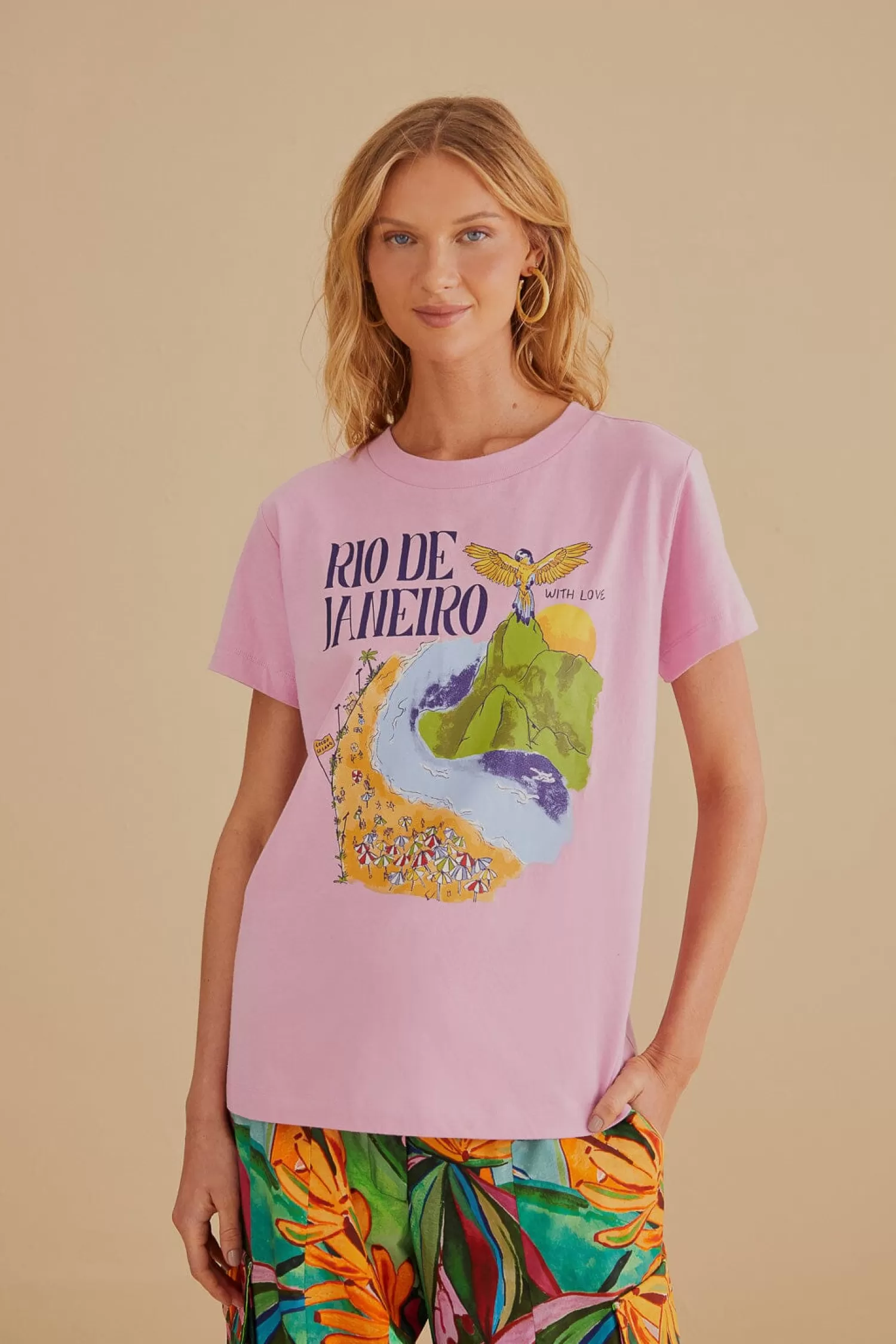 FARM Rio T-shirts^ RIO DE JANEIRO ORGANIC COTTON FIT T-SHIRT