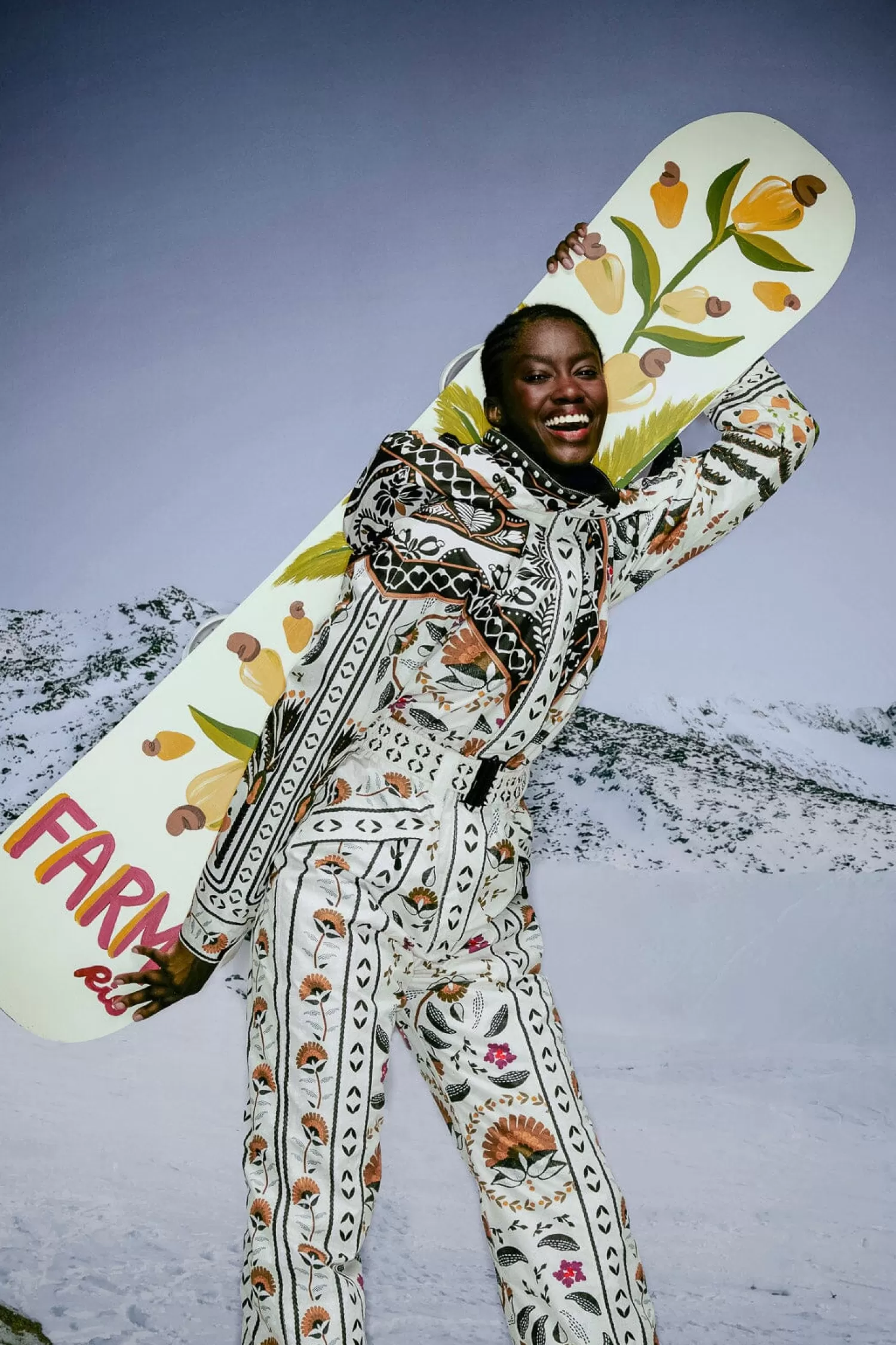 FARM Rio Puffer Jackets | Jumpsuits^ SAND PALMS PARADISE SKI JUMPSUIT