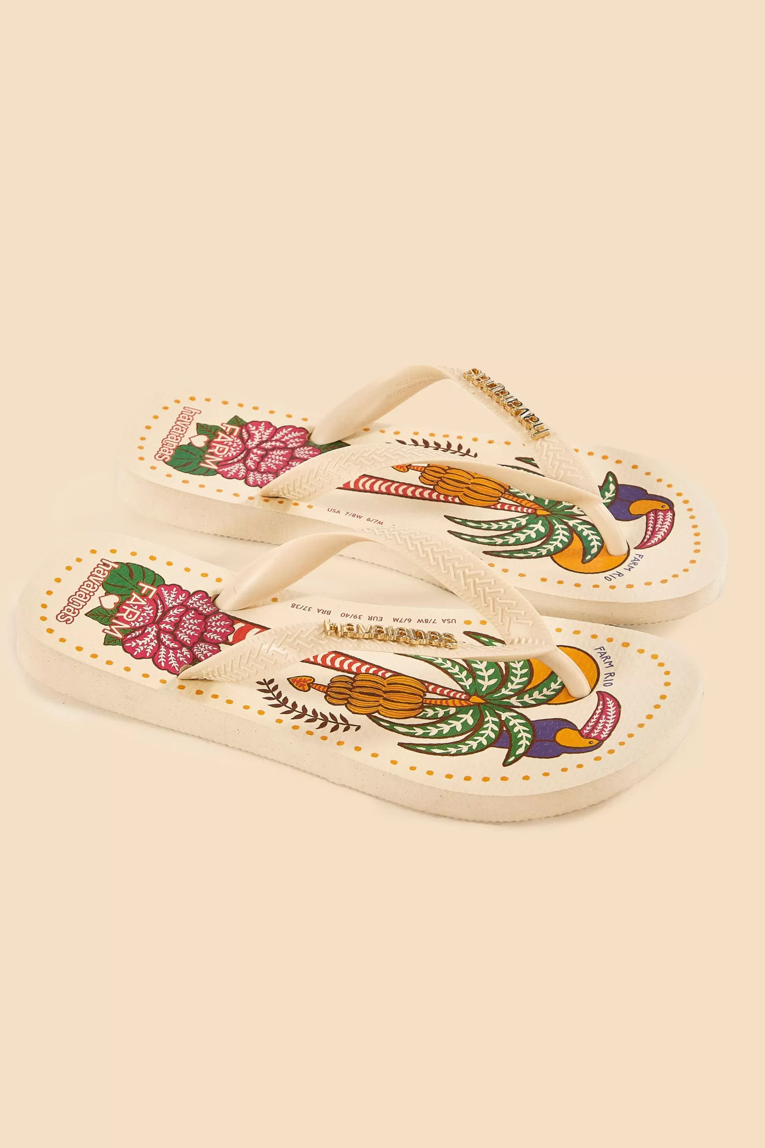 FARM Rio Havaianas | Sandals^ SUMMER SUNRISE HAVAIANAS SANDALS