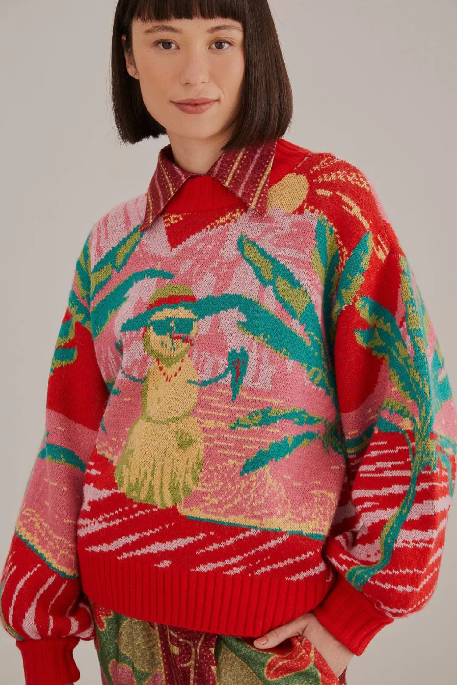 FARM Rio Gifts | Sweaters & Sweatshirts^ SUNNY CHRISTMAS SWEATER