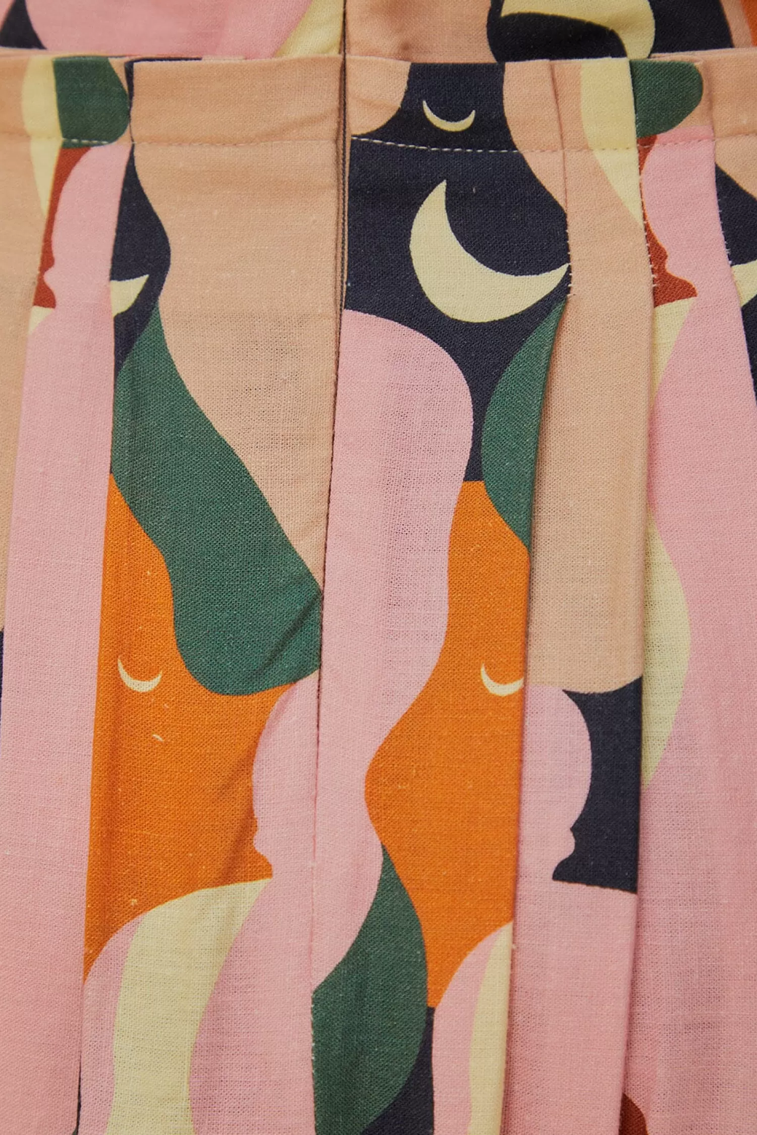 FARM Rio Midi Dresses^ THE KISS MULTICOLOR SLEEVELESS MIDI DRESS